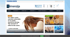 Desktop Screenshot of petadimenzija.net